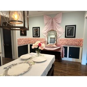 Love Shack Fancy Inspired Large Pink Wall Bow